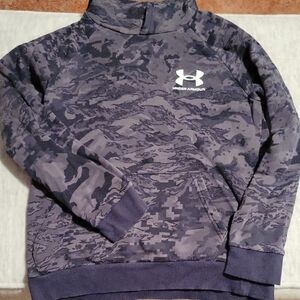 Under Armour Gray Camouflage Hoodie